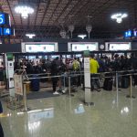 台北桃園空港エバー航空のスタアラゴールドカウンターが大混雑で驚き