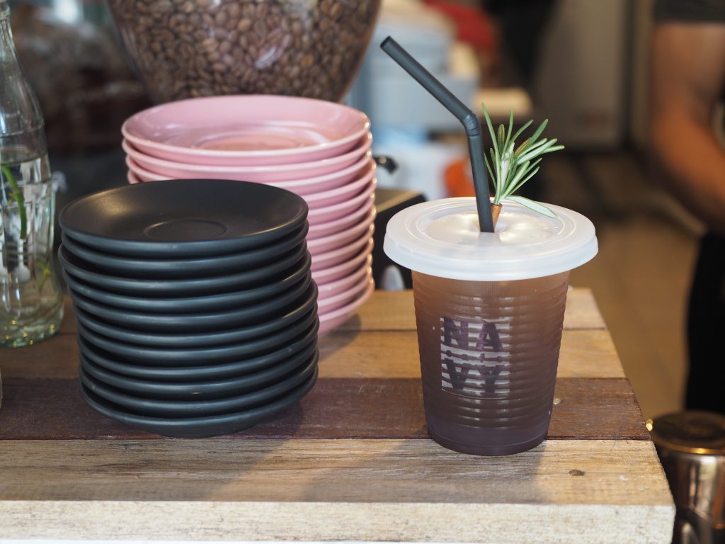 木が生えたコーヒー