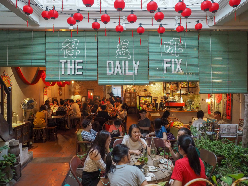 いつも賑わっているThe Daily Fix