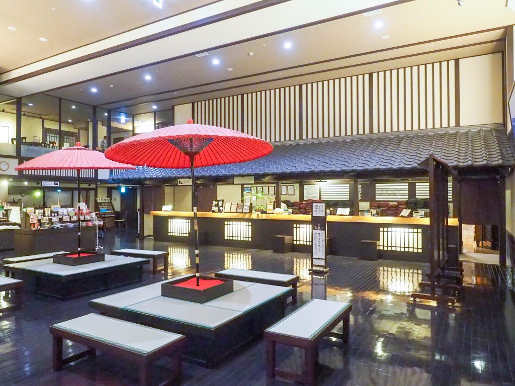 新千歳空港温泉エントランス