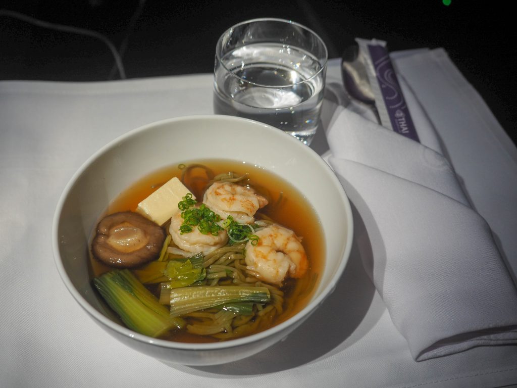 夜食の茶そば