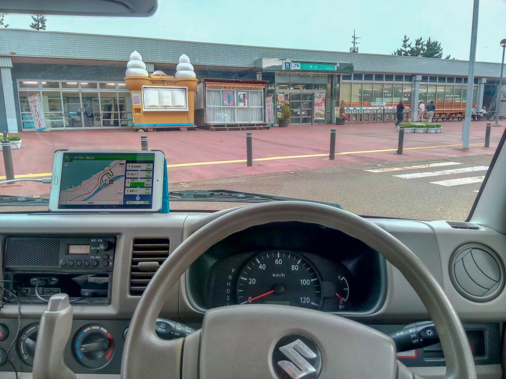カーナビはタブレット